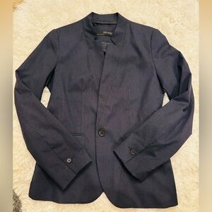 Zara basic navy blazer size 6 (small)